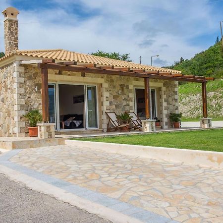 Villas Porto Kamini Afionas Corfu ภายนอก รูปภาพ