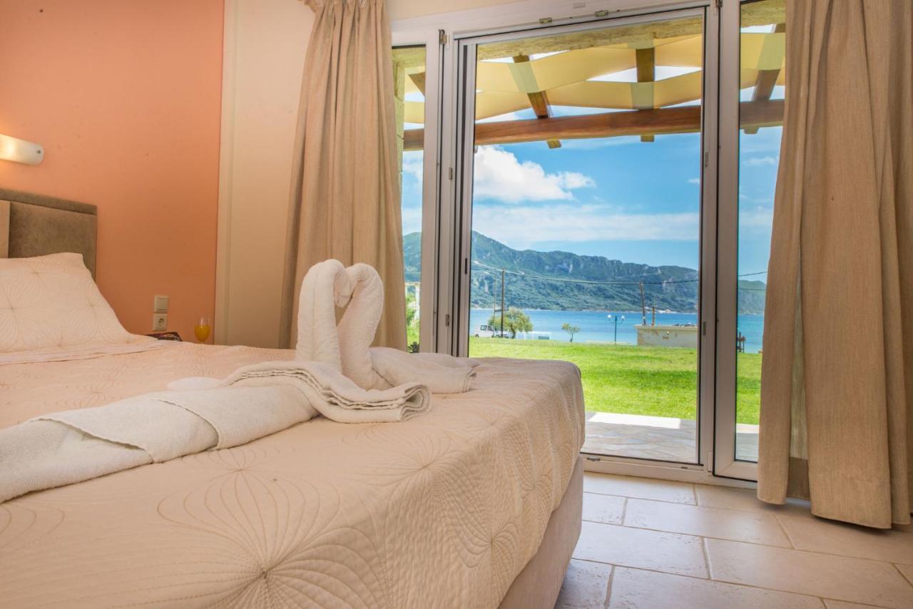 Villas Porto Kamini Afionas Corfu ภายนอก รูปภาพ