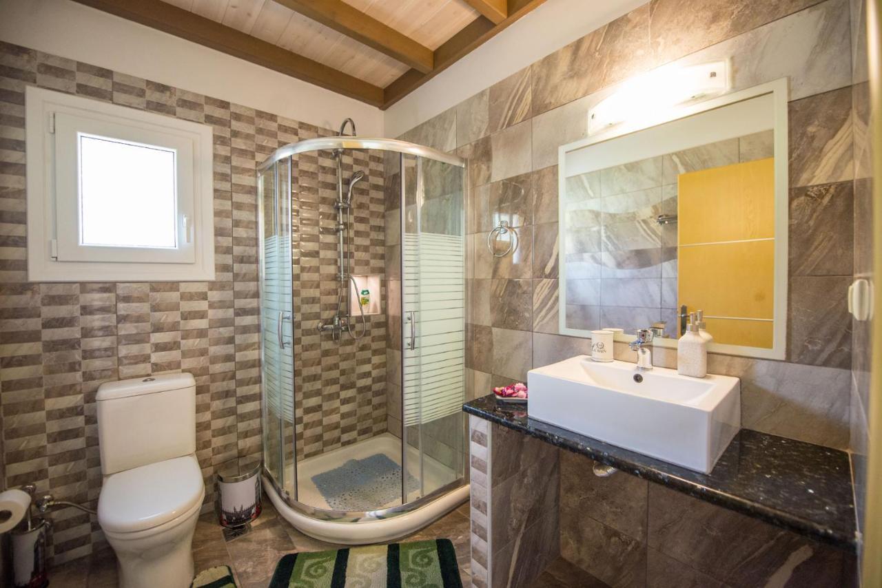 Villas Porto Kamini Afionas Corfu ภายนอก รูปภาพ