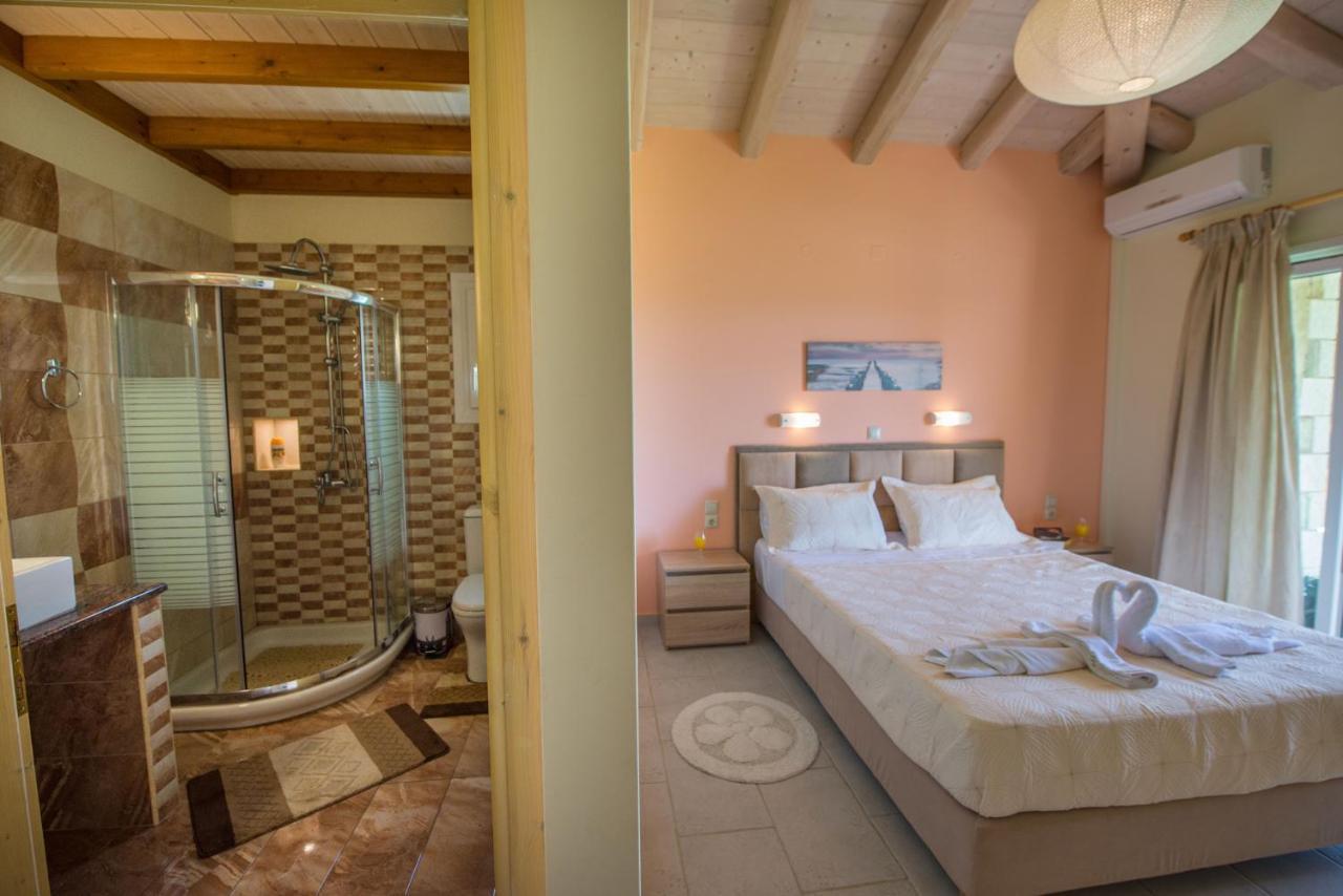 Villas Porto Kamini Afionas Corfu ภายนอก รูปภาพ