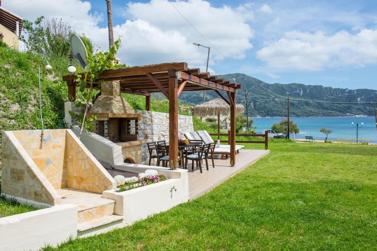 Villas Porto Kamini Afionas Corfu ภายนอก รูปภาพ