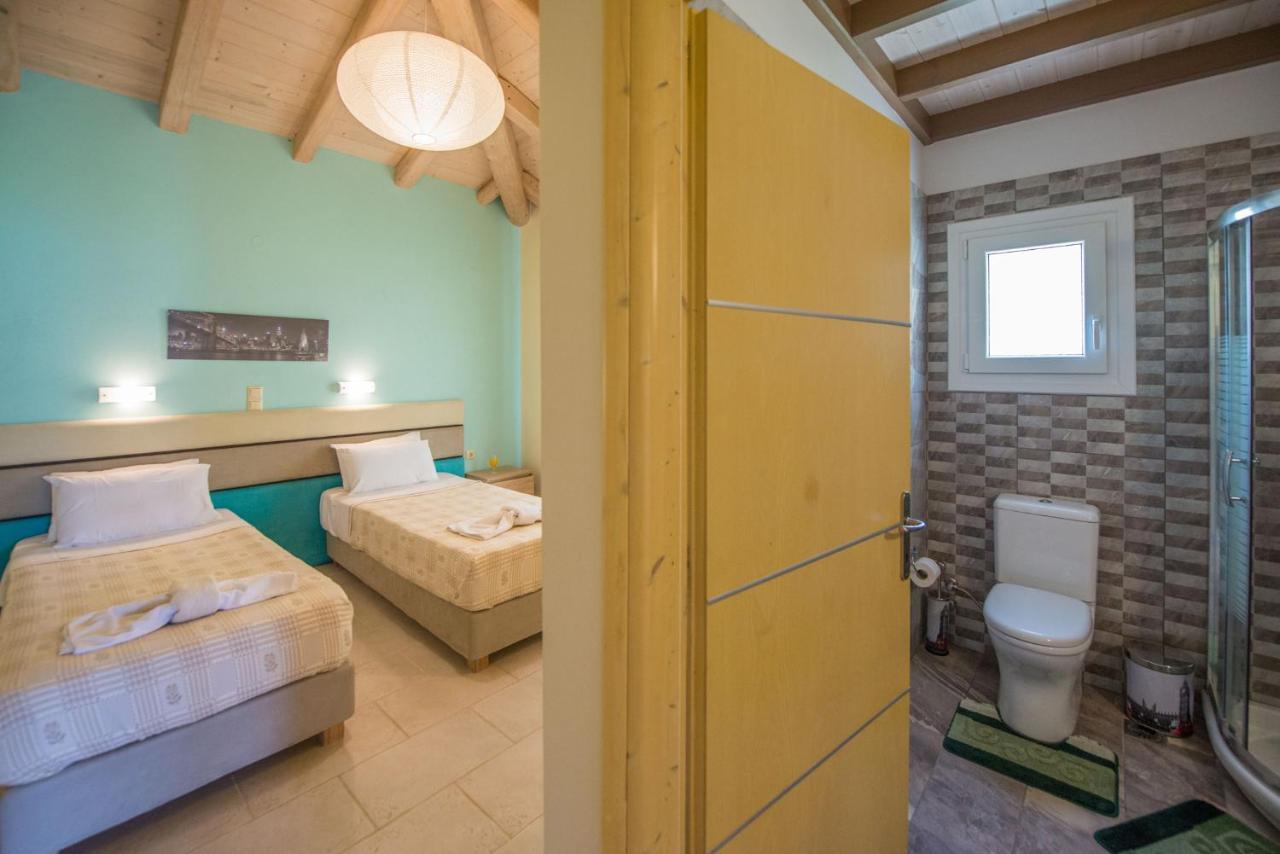 Villas Porto Kamini Afionas Corfu ภายนอก รูปภาพ